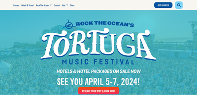 Portable Water Storage Tanks at Tortuga Music Festival: Sustainable Hydration Solution